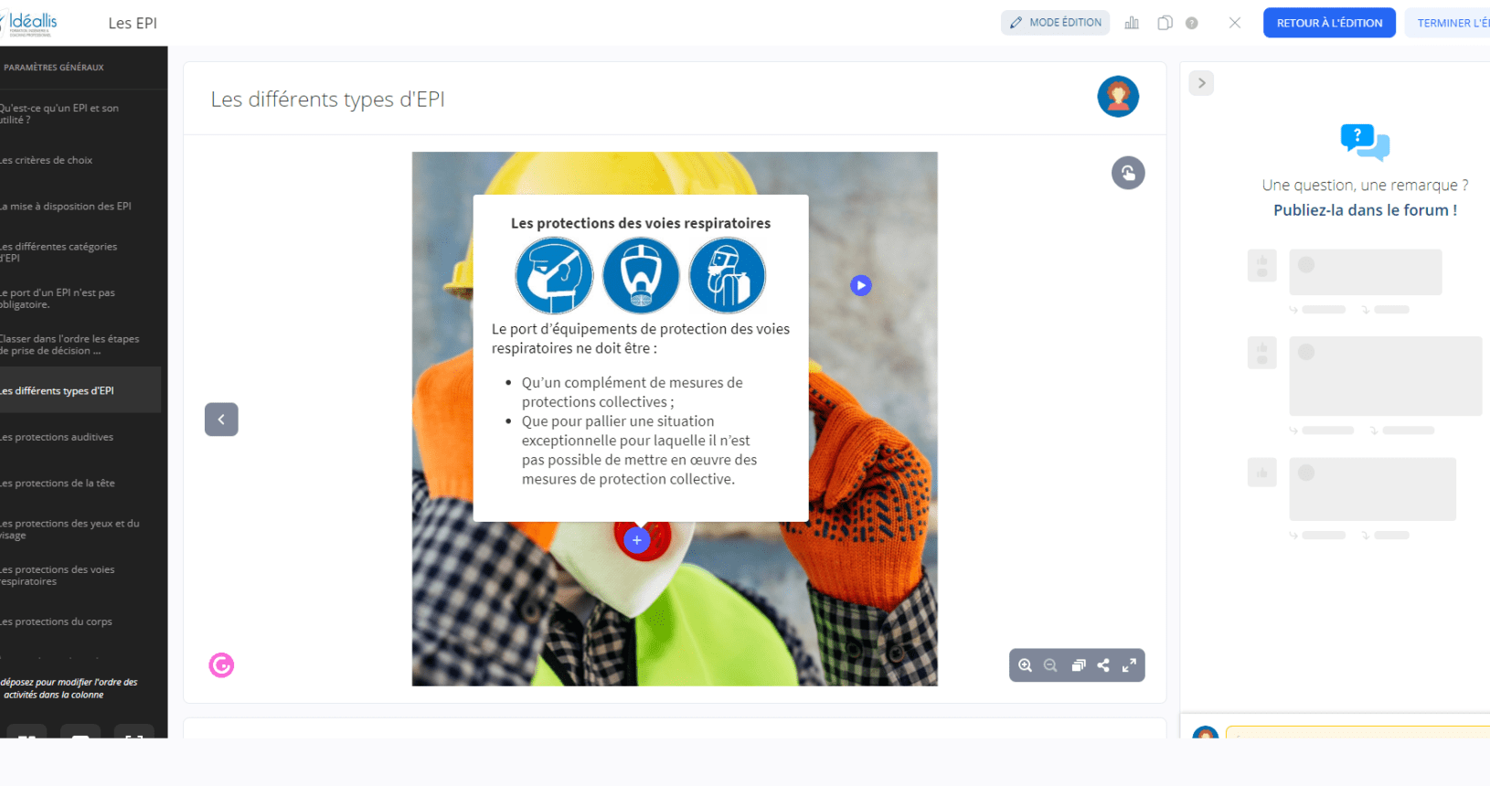 Plateforme 360 E-learning Idéallis